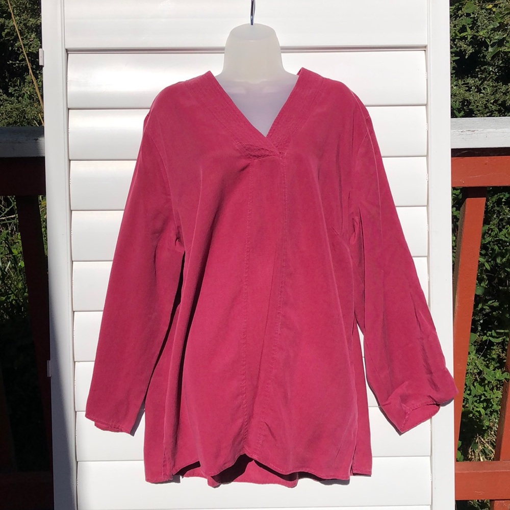 NWT SOFT SURROUNDINGS long sleeve blouse
